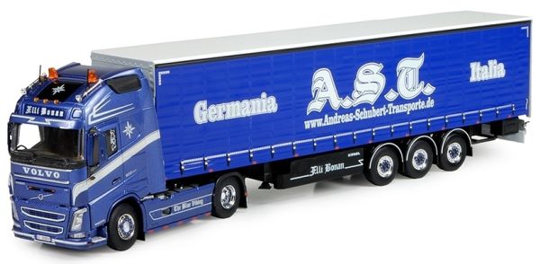 TEK74764 - Rimorchio VOLVO FH04 Globetrotter XL 4x2 e Schubert Italia a 3 assi - 1