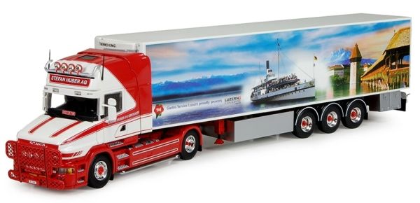 TEK75148 - Rimorchio refrigerato SCANIA T Torpedo 4x2 Topline e Stefan Huber - 1