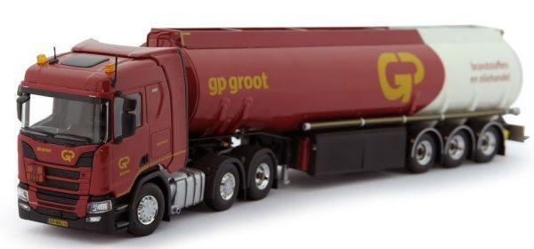 TEK76501 - SCANIA R-Serie 6x2 e serbatoio carburante Trasporti GP GROOT - 1