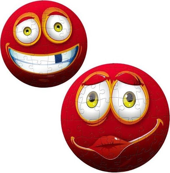 TRF60206 - Faccina rossa di puzzle 3D da 96 pezzi - 1