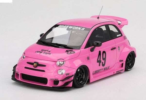TS0607 - FIAT Abarth 595 LB-Works #49 2024 rosa - 1