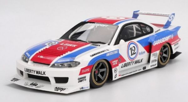 TS0635 - NISSAN Silvia S15 Super Silhouette garasidrift #12 2025 Bianca - 1