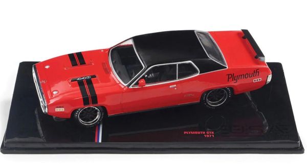 IXO-U43RDC005 - PLYMOUTH GTX Rosso 1971 - ROSSO RALLEY - EDIZIONE USA - 1