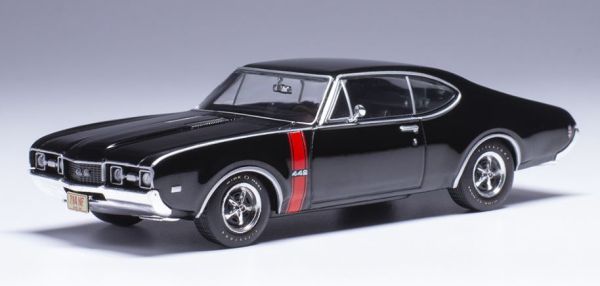 IXO-U43RDC006 - OLDSMOBILE 442 W-30 Nero 1968 - NERO EBONY - EDIZIONE USA - 1