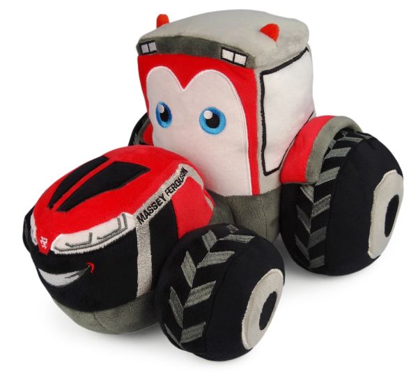 UHK1183 - Trattore di peluche MASSEY FERGUSON 9S - 1