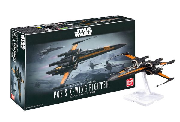 REV01216 - BANDAI - Kit di montaggio rapido per X-Wing Fighter di Poe STAR WARS - 1