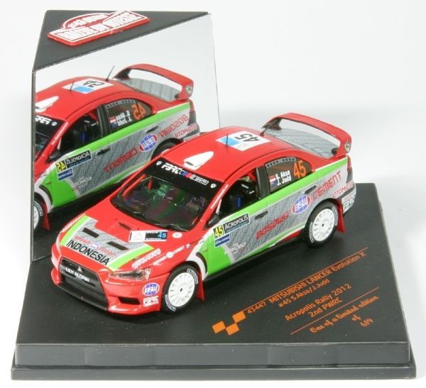 VIT43447 - MITSUBISHI Lancer Evolution X #45 Acropoli rally 2012 S.Aksa /J.Judd - 1