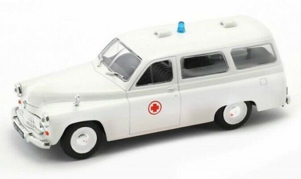 MAGPCWAR202A - WARSZAWA 202A Ambulanza polacca bianca del 1959 venduta in blister - 1