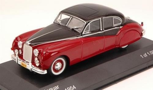 WBX131 - JAGUAR MK VII RHD 1954 rossa e nera - 1