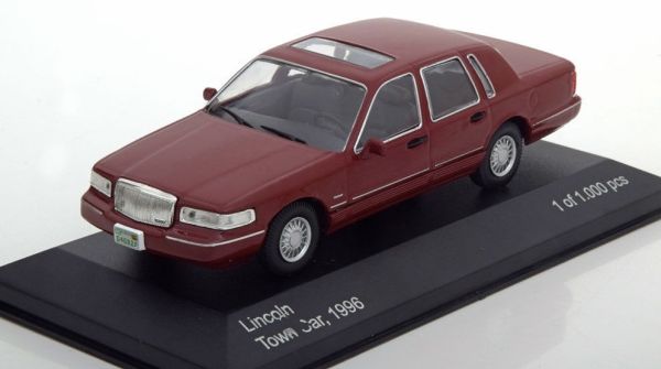 WBX133 - LINCOLN Town Car 1996 rosso metallizzato - 1