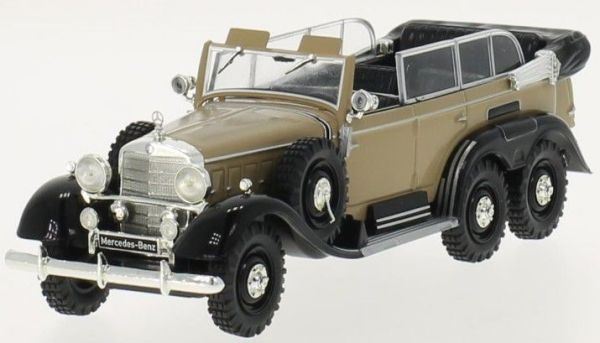 WBX158 - MERCEDES BENZ G4 (W31) 1938 cabriolet beige 2 assi posteriori - 1