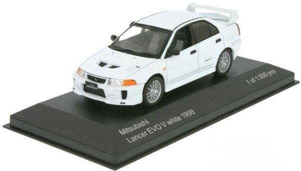 WBX216 - MITSUBISHI Lancer Evo V RHD 1998 bianco - 1