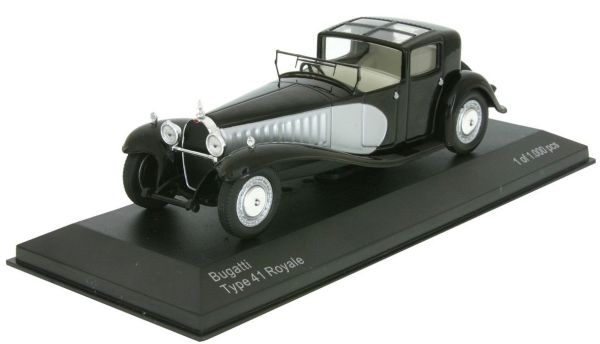 WBX221 - BUGATTI Tipo 41 Royale 1928 nero grigio laterale - 1