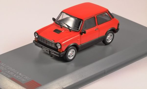 WBX241 - AUTOBIANCHI A112 Abarth 1979 pannello basculante rosso nero - 1