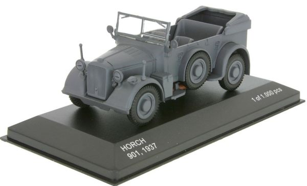 WBX257 - HORCH 901 cabriolet 1937 versione militare grigia - 1