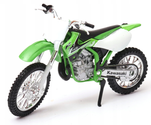 WELK19660PWD - Motocross KAWASAKI KX250 2002 verde e bianco - 1