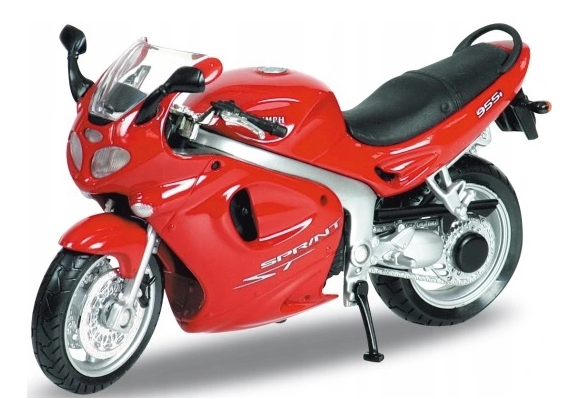 WELTR19660PW - Moto TRIUMPH Sprint ST 955 rosso - 1