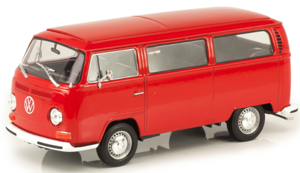 WEL22472W - VOLKSWAGEN T2 1972 carro rosso - 1