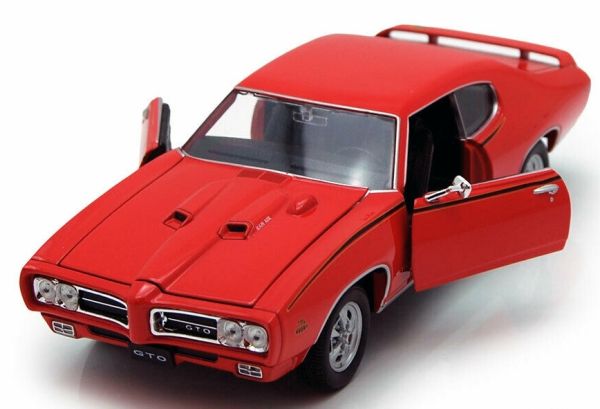 WEL22501W - PONTIAC GTO 1969 rosso - 1