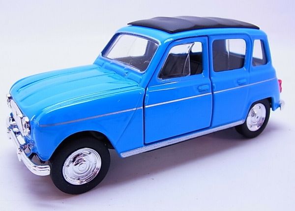 WELRE49720WG - RENAULT 4L 1961 modello a frizione blu - 1