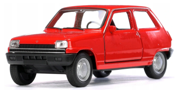 WELRE49720WI - RENAULT 5 modello a frizione rossa - 1
