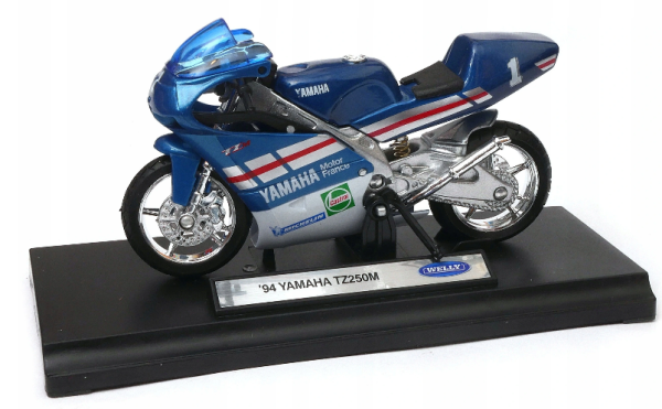 WELY19660PWF - Moto YAMAHA TZ250M 1994 #1 Yamaha Motor France blu metallizzato - 1