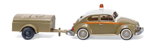 WIK003001 - VOLKSWAGEN Maggiolino 1200 con rimorchio a 1 asse - 1