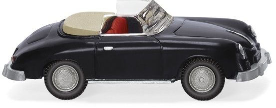 WIK016039 - PORSCHE 356 Cabrio Nero - 1