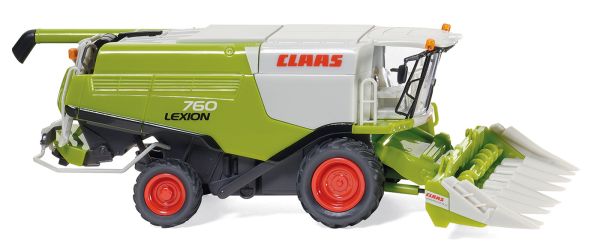 WIK038911 - Mietitrebbia CLAAS Lexion 760 con testata per mais - 1