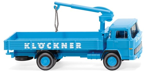 WIK042301 - Piattaforma MAGIRUS 100 D7 con gru KLÖCKNER - 1