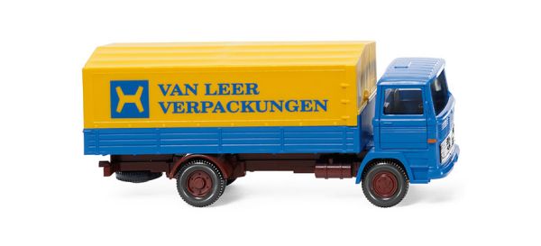 WIK043701 - MERCEDES BENZ 1317 4x2 centinato Van Leer Verpackungen - 1