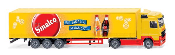 WIK053706 - MERCEDES BENZ Actros 4x2 con semi telone 3 assi Sinalco - 1