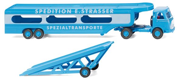 WIK058049 - MERCEDES Pullman 4x2 con semirimorchio a 2 assi Spedition E.Strasser - 1