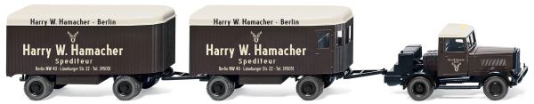 WIK085101 - HANOMAG ST100m 4x2 con due rimorchi mobili HARRY W.HAMACHER - 1