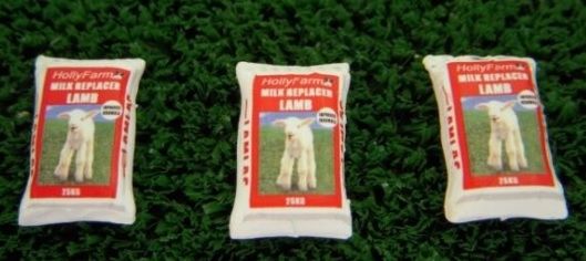 WM033F - 3 sacchi di latte in polvere per anelli - Diecast - 1