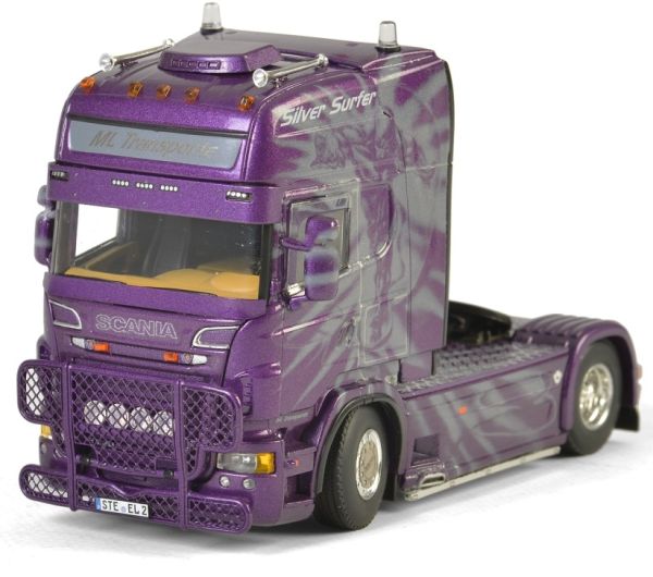 WSI01-1809 - SCANIA R09 Topline 4x2 il surfista d'argento Transport Lengler - 1