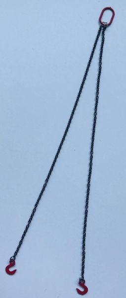 YCC311-R - Imbracatura di sollevamento con 2 gambe da 12 cm rossa - 1