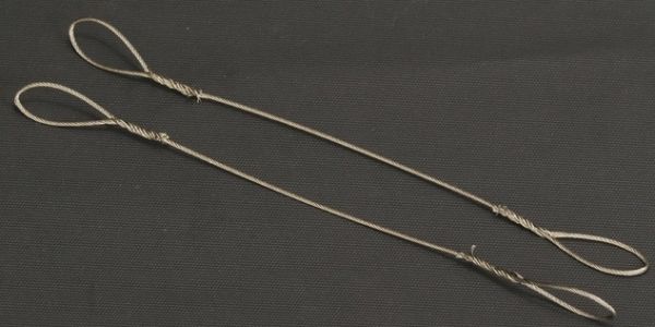 YCC363-1 - Set di 2 cavi di sollevamento 0;8 mm x 12 cm - 1