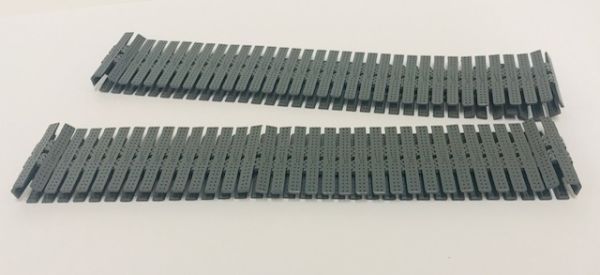 YCC522-1 - Set di binari per gru LIEBHERR LR1600 Grigio RAL 7012 - 1