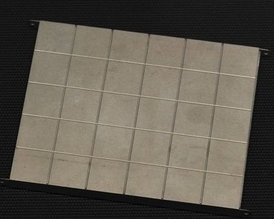 YCC602-2 - 4 piastre di rotolamento - 6 x 5 cm - 1