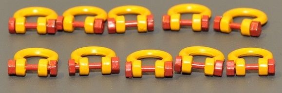 YCC639-2 - 10 Grilli - 150/200 Tonnellate Giallo - Miniatura - 1