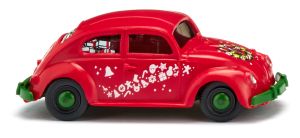 WIK003003 - VOLKSWAGEN Maggiolino 1200 rosso - Modello natalizio