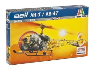 ITA0095 - Elicottero militare BELL AH-1 / AB-47 da assemblare e verniciare