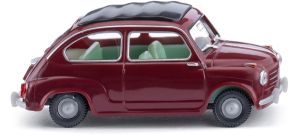 WIK009908 - FIAT 600 Rosso scuro