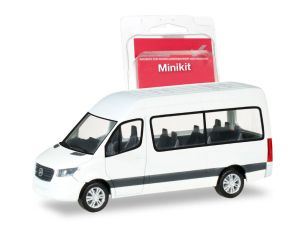 HER013468 - MERCEDES-BENZ Sprinter Bus HD bianco - IN KIT