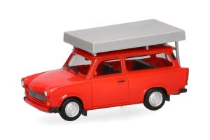 HER024181-004 - TRABANT 601 S Universal con tenda da tetto rossa