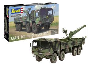 REV03367 - Camion MAN 10T Milgl 8x8 da assemblare e verniciare