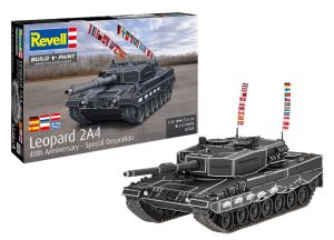 REV03368 - Carro armato LEOPARD 2A4 - 40° anniversario - Kit di montaggio e verniciatura