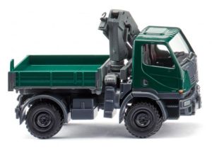 WIK036903 - Autocarro rigido UNIMOG U 20 4x2 con gru di carico, verde muschio