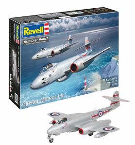 REV03750 - Aereo militare GLOSTER Meteor F.8 da assemblare e verniciare.